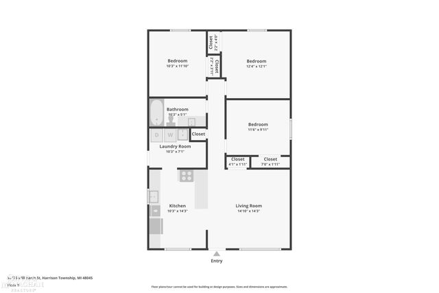 39476 Willmarth Street, Harrison Twp, MI 48045