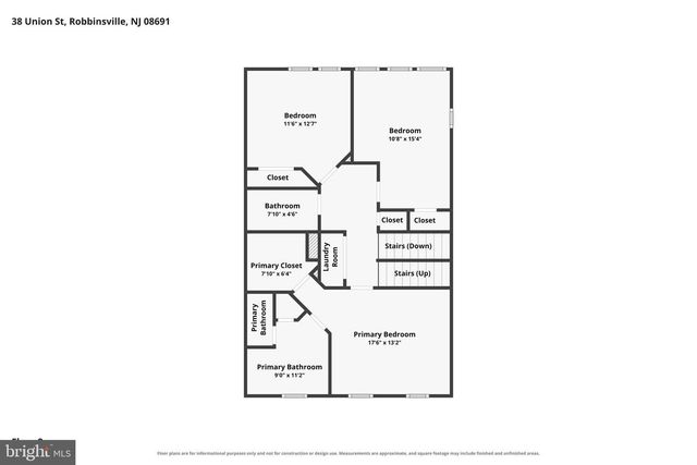 38 UNION ST, Robbinsville, NJ 08691