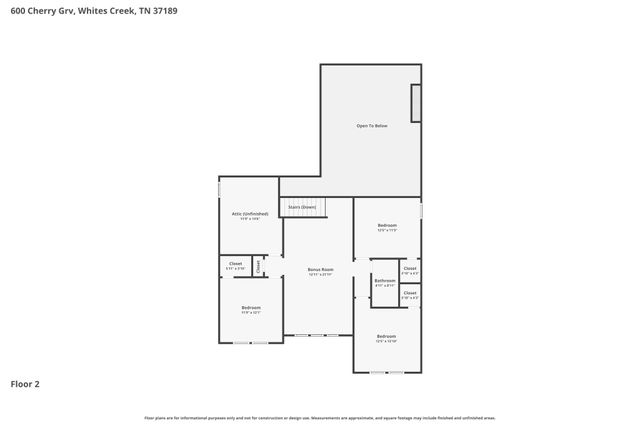 600 Cherry Grove Pt, Whites Creek, TN 37189