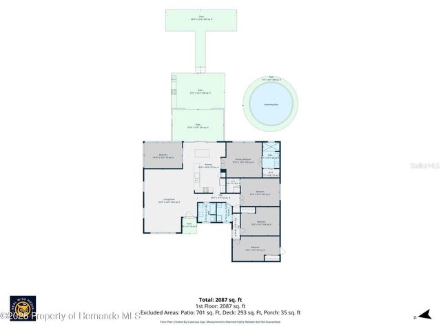 4108 DAISY DRIVE, Hernando Beach, FL 34607