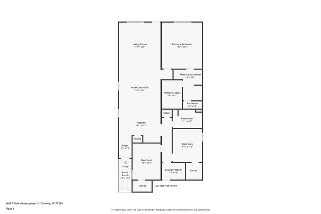 16887 Pink Wintergreen Drive, Conroe, TX 77385