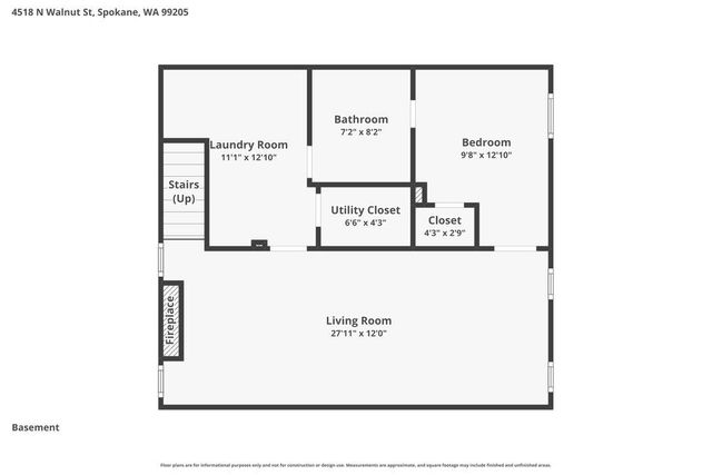4518 N WALNUT St, Spokane, WA 99205