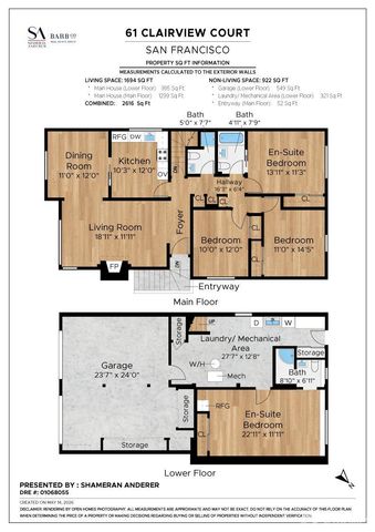 61 Clairview Court, San Francisco, CA 94131
