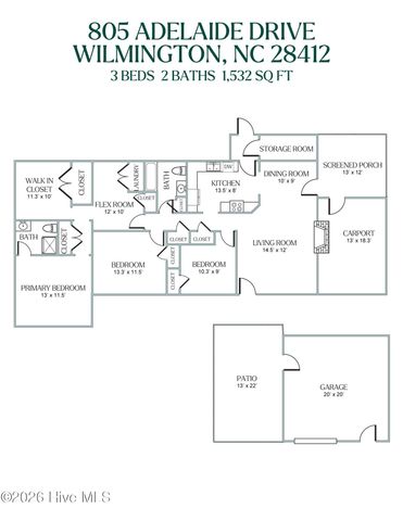 805 Adelaide Drive, Wilmington, NC 28412