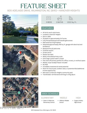 805 Adelaide Drive, Wilmington, NC 28412