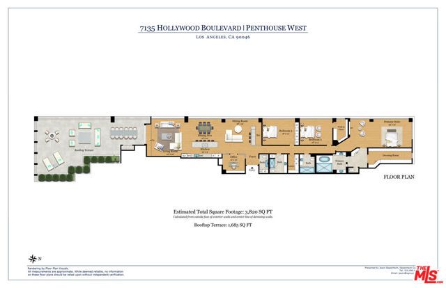 7135 Hollywood Boulevard PHW, Los Angeles, CA 90046