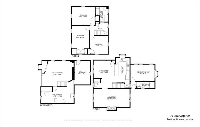 76 Clearwater Drive, Boston, MA 02126