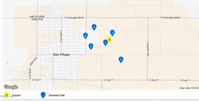 Cor Avenue R8 Pvt 118th, Sun Village, CA 93543