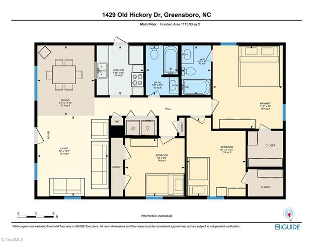 1429 Old Hickory Drive, Greensboro, NC 27405