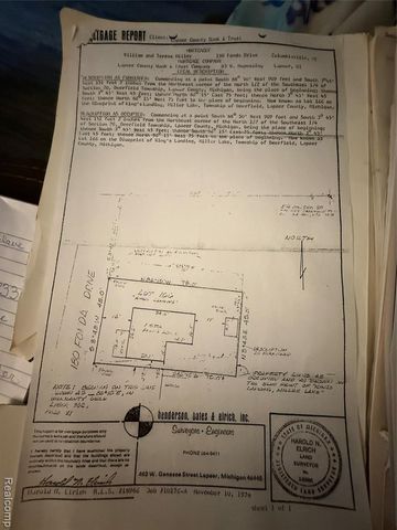 180 Fonda Drive, Columbiaville, MI 48421