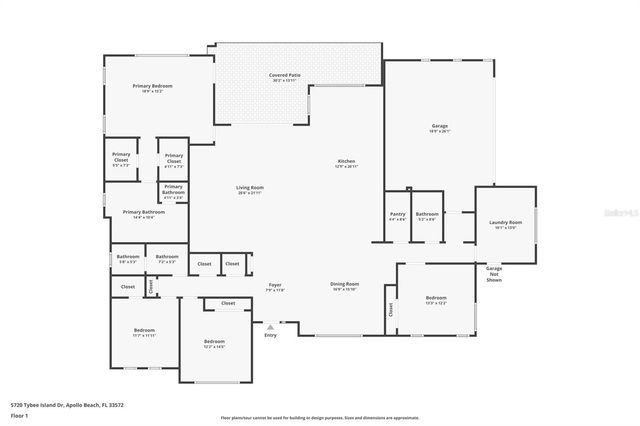 5720 TYBEE ISLAND DRIVE, Apollo Beach, FL 33572