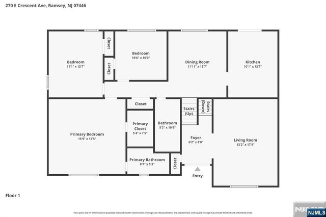 270 E Crescent Avenue, Ramsey, NJ 07446