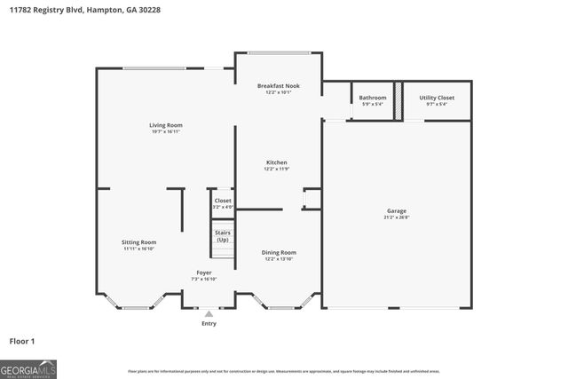 11782 Registry Boulevard, Hampton, GA 30228