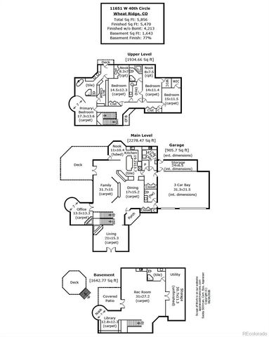 11651 W 40th Circle, Wheat Ridge, CO 80033