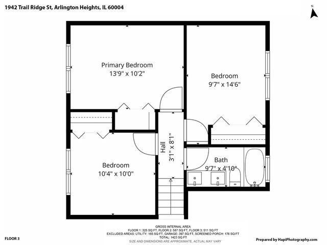 1942 Trail Ridge Street, Arlington Heights, IL 60004