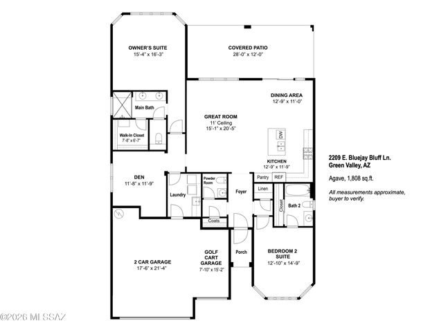 2209 E Bluejay Bluff Lane, Green Valley, AZ 85614