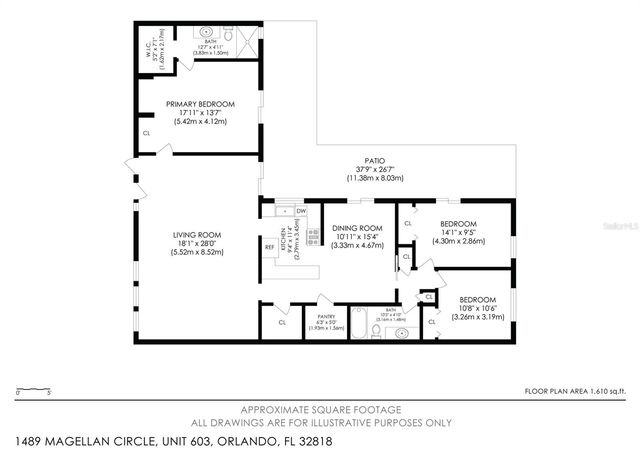 1489 MAGELLAN CIRCLE 603, Orlando, FL 32818