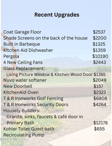 2749 S Greenside Place, Green Valley, AZ 85614