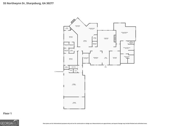 55 Northwynn Drive, Sharpsburg, GA 30277