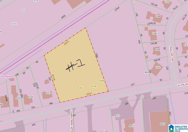 404 W COLLEGE STREET, Columbiana, AL 35051