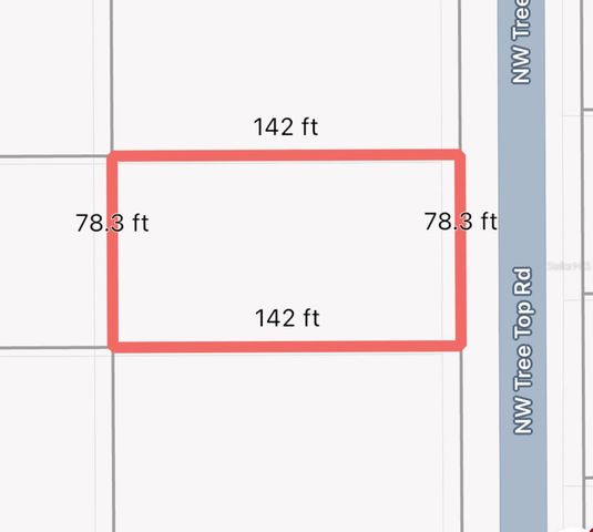 0000 NW TREETOP ROAD 007, Dunnellon, FL 34431