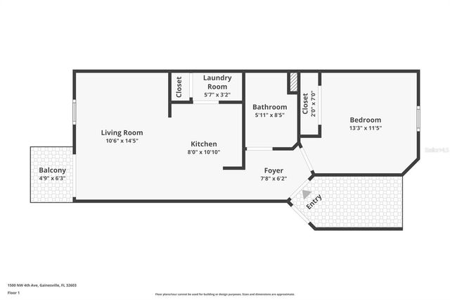 1500 NW 4TH AVENUE 213, Gainesville, FL 32603