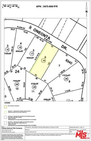 1127 Oneonta Drive, Los Angeles, CA 90065