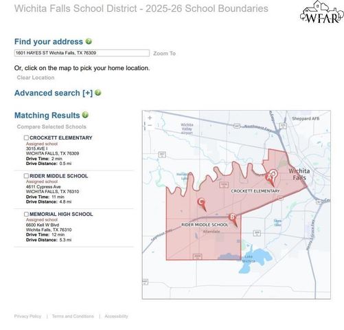 1601 HAYES STREET, Wichita Falls, TX 76309