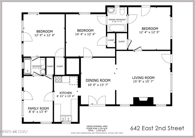 642 E 2nd Street, Tucson, AZ 85705