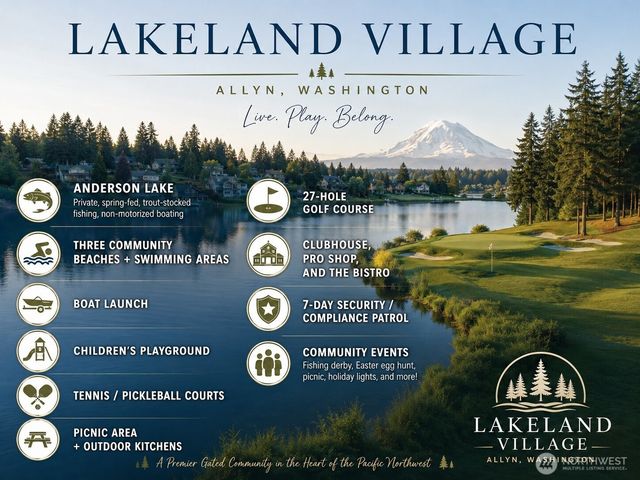 61 E Channel Drive, Allyn, WA 98524