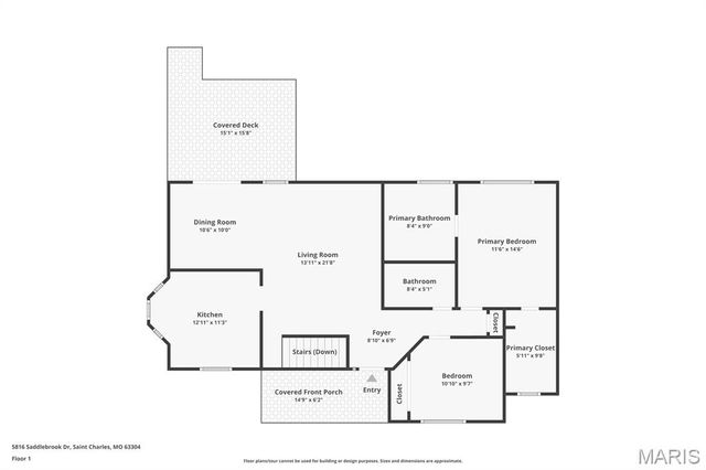 5816 Saddlebrook Drive, Unincorporated, MO 63304