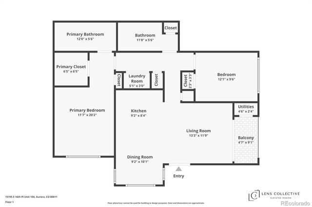 15195 E 16th Place 104, Aurora, CO 80011