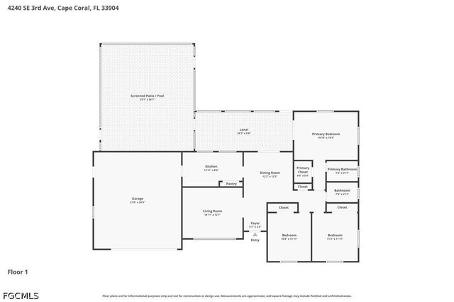 4240 SE 3rd AVE, Cape Coral, FL 33904