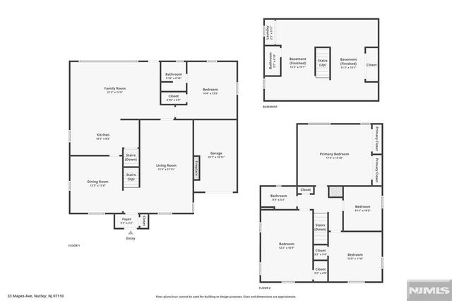 33 Mapes Avenue, Nutley, NJ 07110