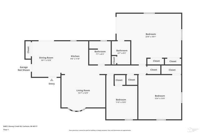 8485 S Stoney Creek Road, Carleton, MI 48117