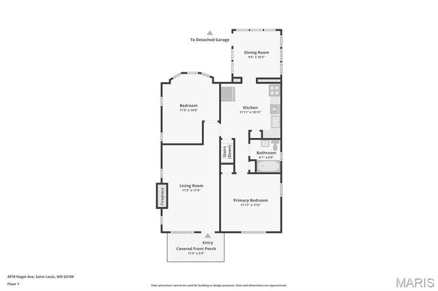 4978 Nagel Avenue, St Louis, MO 63109