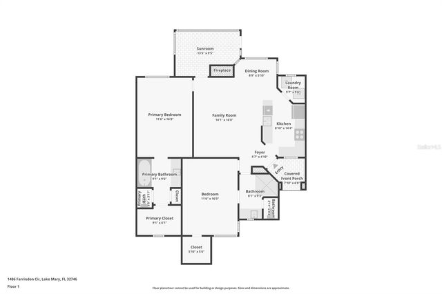 1486 FARRINDON CIRCLE, Lake Mary, FL 32746