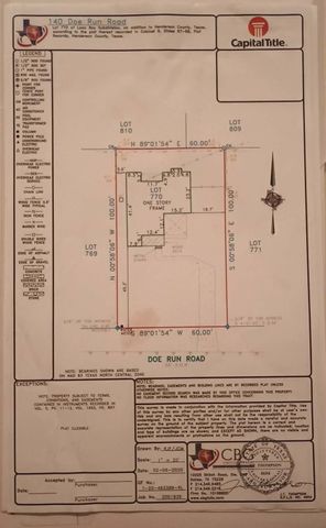 140 Doe Run Road, Gun Barrel City, TX 75156