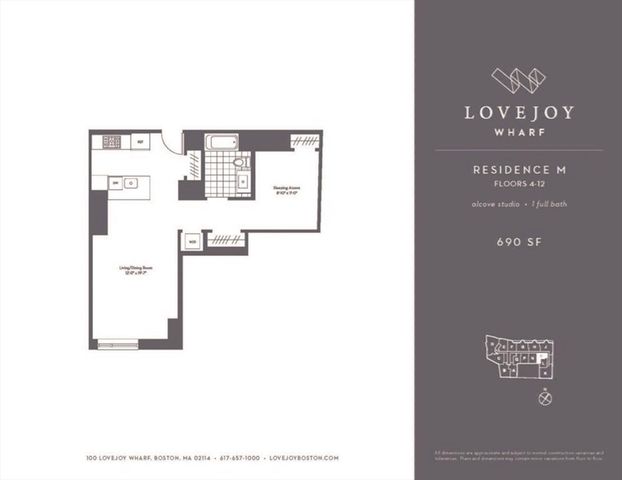 100 Lovejoy Wharf 10M, Boston, MA 02114