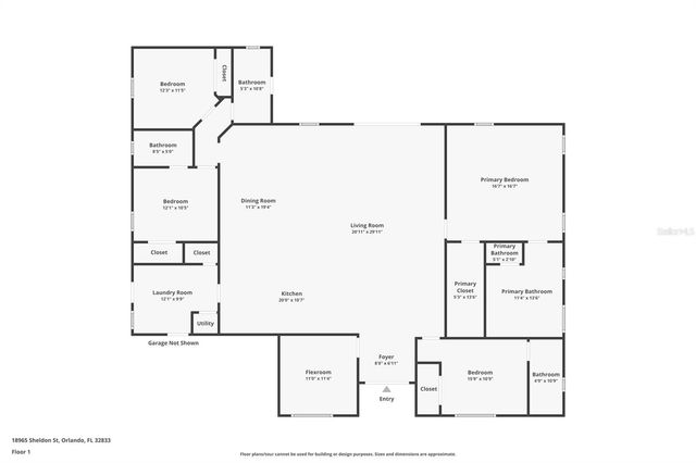 18965 SHELDON STREET, Orlando, FL 32833