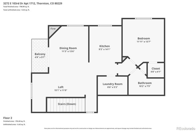 3272 E 103rd Drive 1712, Thornton, CO 80229