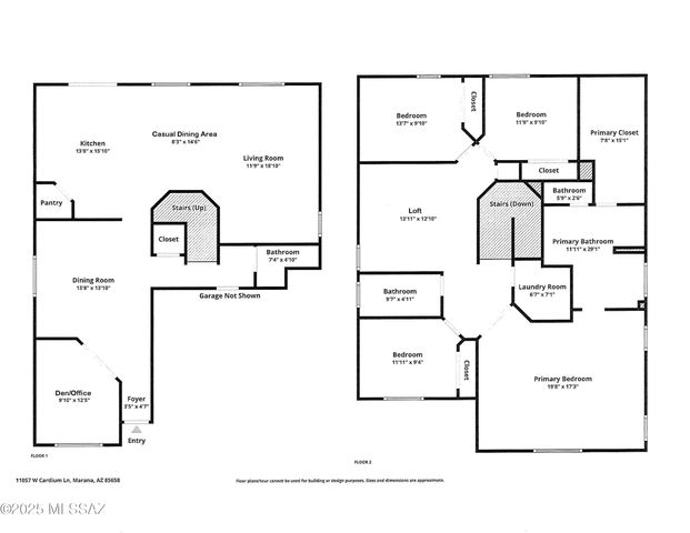 11057 W Cardium Lane, Marana, AZ 85658