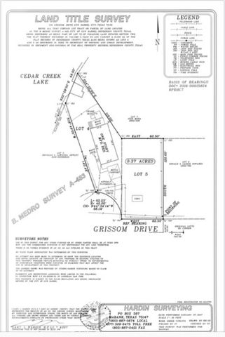 134 Grissom Drive, Gun Barrel City, TX 75156