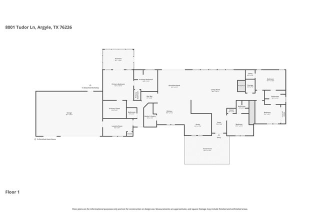 8001 Tudor Lane, Argyle, TX 76226