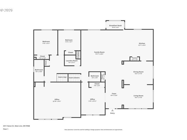 2311 FALCON Dr, West Linn, OR 97068