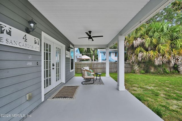 4 E SAN CARLOS Avenue, St. Augustine, FL 32084