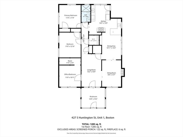 427-429 S Huntington Ave 1, Boston, MA 02130
