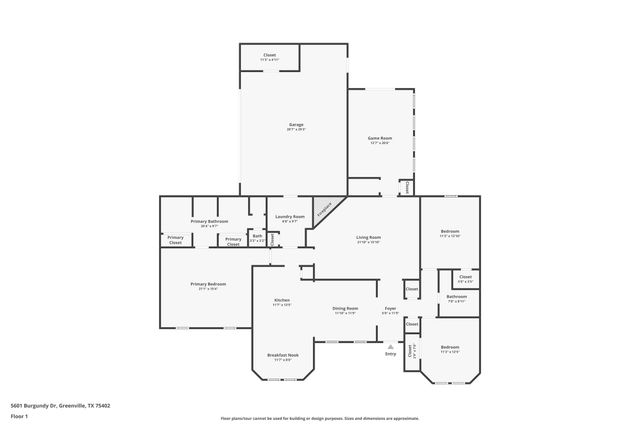 5601 Burgundy Drive, Greenville, TX 75402