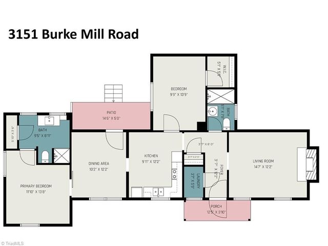 3151 Burke Mill Road, Winston-salem, NC 27103