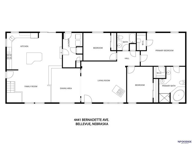 4441 Bernadette Avenue, Bellevue, NE 68147